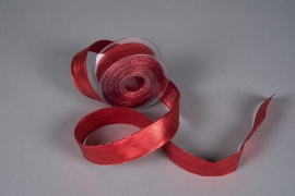 X040UN Reinforced metallic ribbon red 40mmx20m