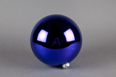 X061ZY Bright plastic ball blue D20cm