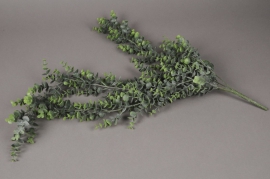 x079ee Artificial pick of green eucalyptus H80cm