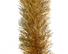 X083KI Bright gold christmas garland D10cm L270cm