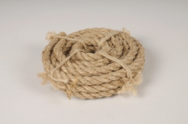 x114ec Natural rope roll 10mm x 5m