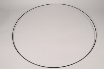 x128ec Cercle en m�tal noir D100cm