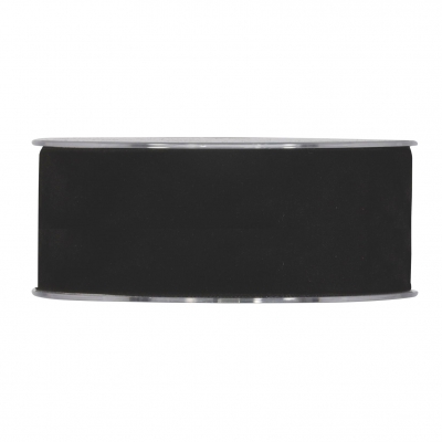 X133UN Ruban de velours noir 40mm x 7m