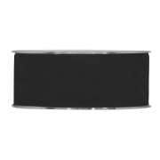 X133UN Ruban de velours noir 40mm x 7m
