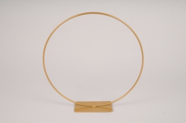 x155ec Cercle en métal or D25cm