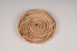 x156ec Birch bark stand D35cm