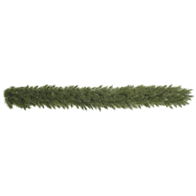 X209DQ Guirlande de sapin artificiel vert D33cm L270cm