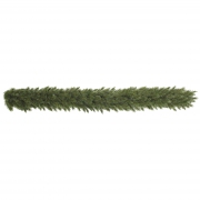 X209DQ Guirlande de sapin artificiel vert D33cm L270cm
