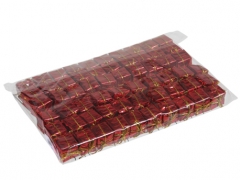 X212X4 Paquet de 60 cadeaux sur pique rouge H20cm