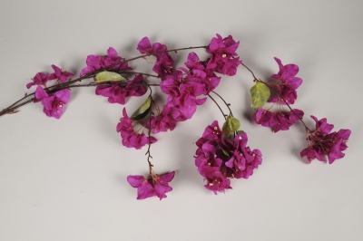 x244am Bougainvillier artificiel fuchsia retombant H146cm