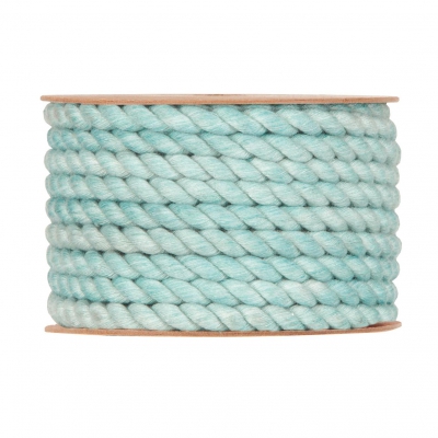 X248UN Ruban corde turquoise 6mm x 6m