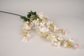 x308ee Hortensia artificiel rose clair H124cm