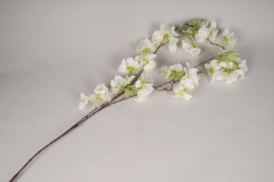 x364am Bougainvillier artificiel blanc L146cm