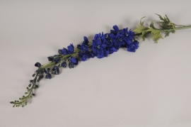 x386ee Blue artificial delphinium H132cm