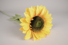 x406am Yellow artificial sunflower H104cm