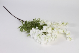 x515am White artificial wisteria L103cm
