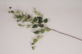 x543ee Branch of green artificial birch H90cm
