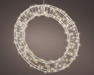 X583KI Couronne 190 micro LED blanc chaud D38cm