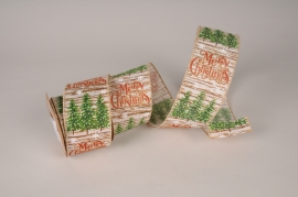X601UN Chrismas tree pattern ribbon 63mm x 10m