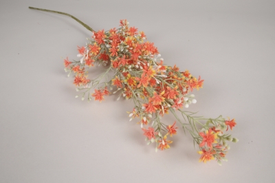 x642ee Myrte artificiel orange H65cm