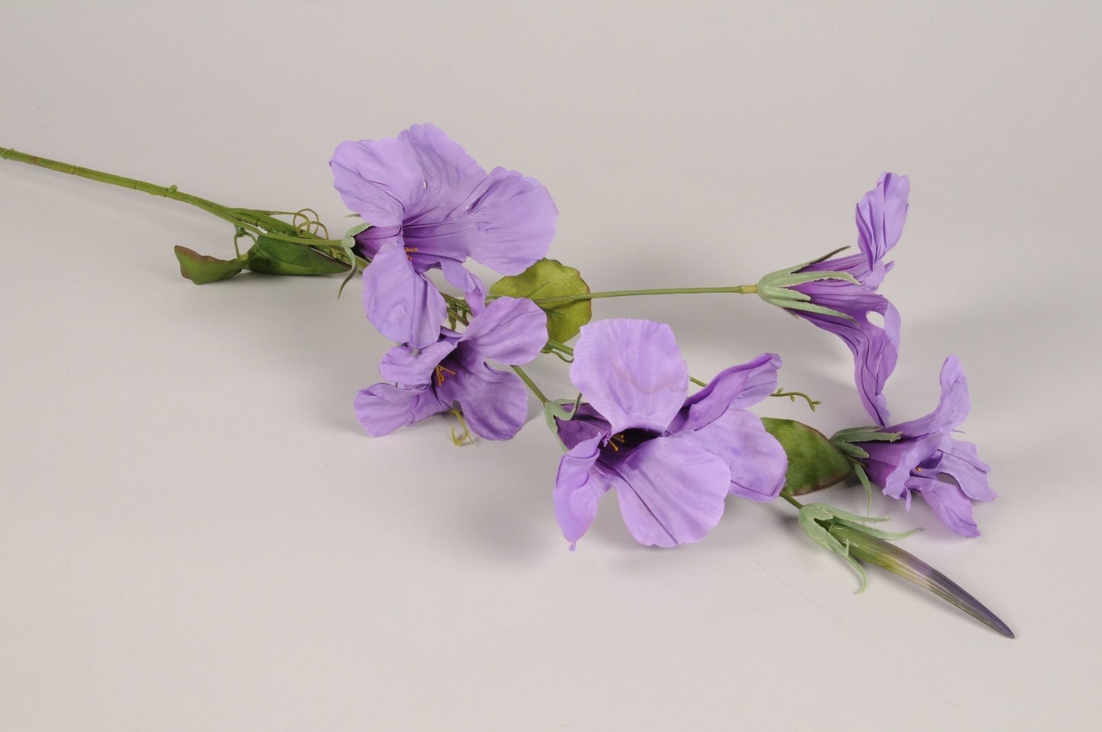 Purple artificial mandevilla H96cm