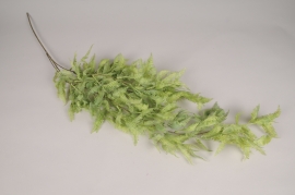 x676ee Green artificial fern H109cm