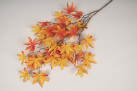 x684ee Orange and yellow artificial maple H88cm