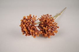 x692ee Allium artificiel orange H60cm 