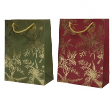 X724KI Assorted glittered paper gift bags 18x50cm H72cm