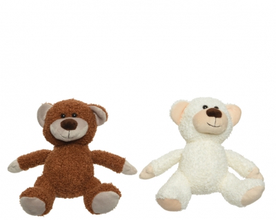 X786KI Peluche d'ours assorti H15cm