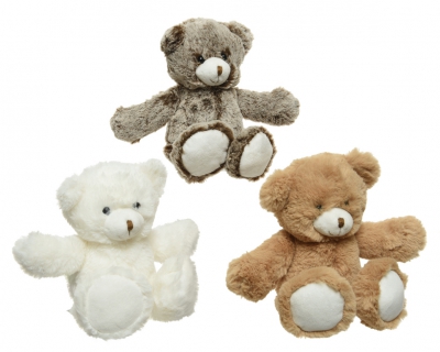 X789KI Peluche d'ours assorti H18cm