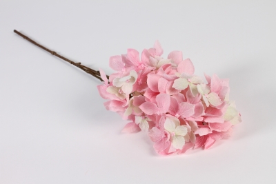 x799di Hortensia artificiel rose H65cm