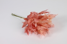 x808di Pink artificial fern H40cm