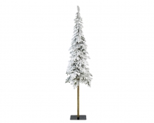 X821KI Snow covered artificial pine tree D50cm H210cm