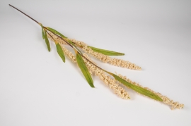 x845jp Graminée artificielle crème H118cm