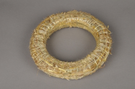X935KI Couronne paille D25cm