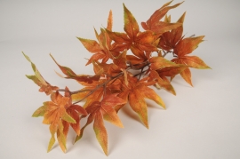 xa69nn Orange artificial maple H75cm