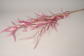 xa77nn Pink and golden artificial willow H115cm