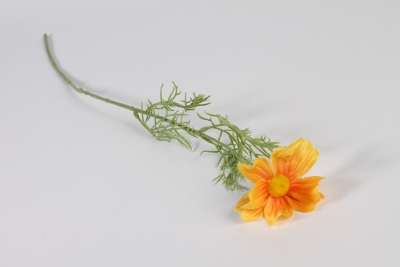 xb02nn Cosmos artificiel jaune H71cm