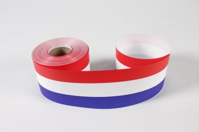 XR-000001 French color bereavement ribbon 75mm x 50m