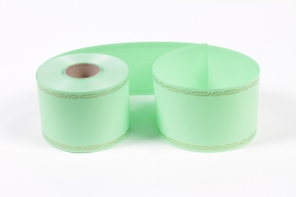 XR-000002 Ruban deuil vert clair 75mm x 50m