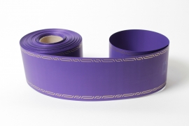 XR-000010 Ruban deuil violet 75mm x 50m