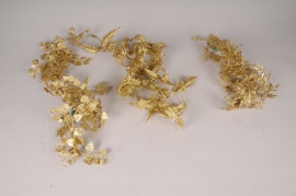 xx14ka Gold artificial foliage assorted L165cm