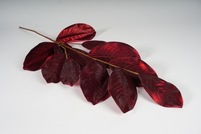 xx17el corylus artificiel en velours bordeaux H95cm