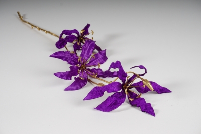 xx30ka Purple artificial gloriosa H71cm