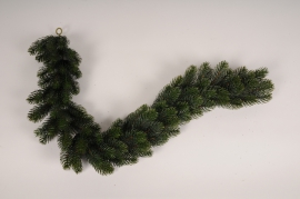 xx53nn Green artificial fir tree garland L98cm